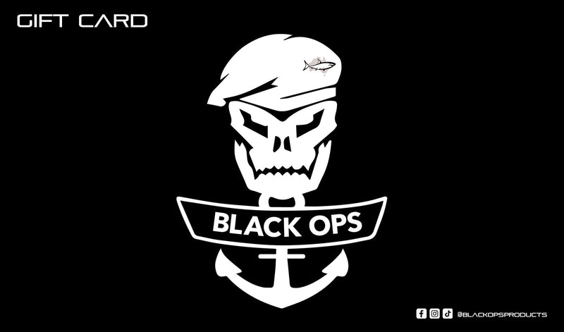 Black Ops Products Pre-Paid Gift Card